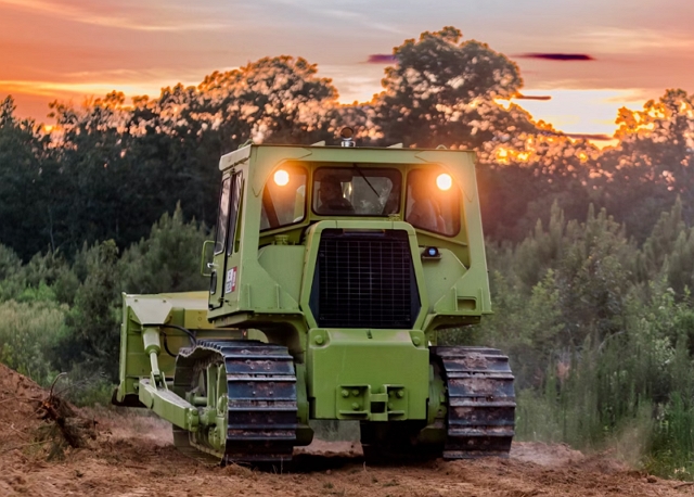 1980s Terex D700A Dozer