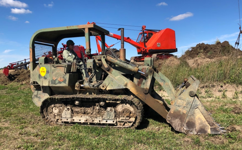 1972 Marine Corps 1150 Track Loader by Case with Detroit 2-Cycle Diesel Engine